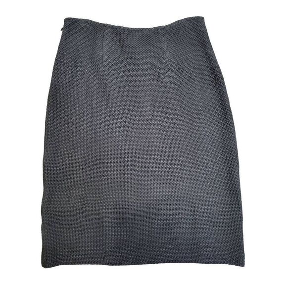 St. John Knit Wool Blend Pencil Skirt - Picture 1 of 4